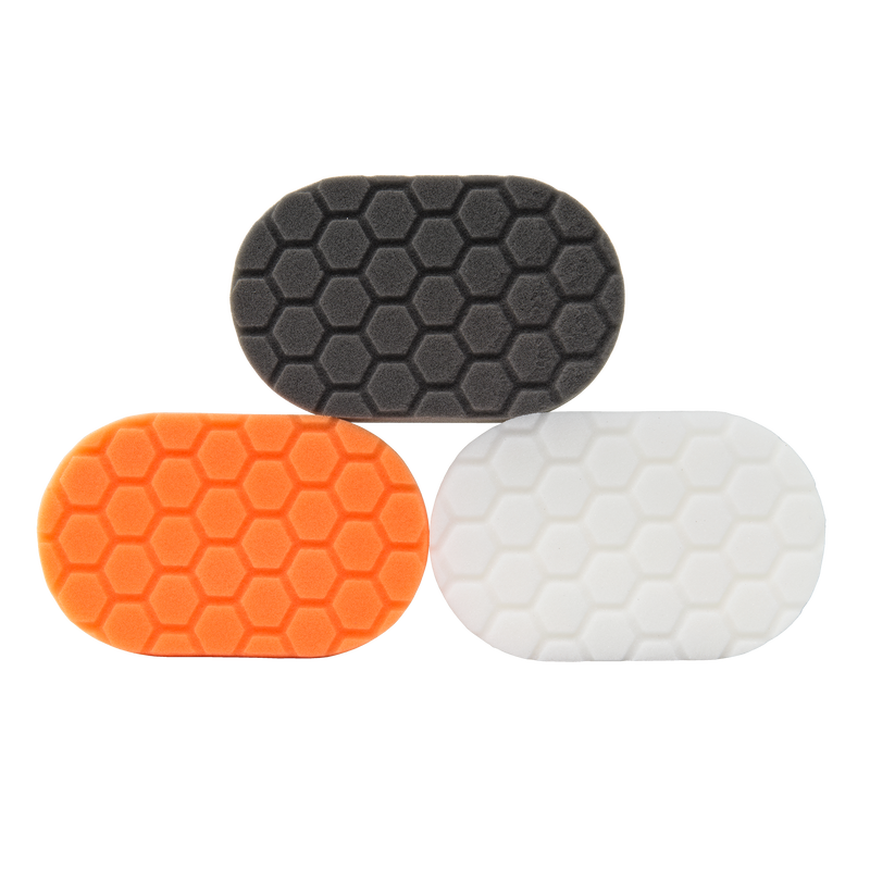 Chemical Guys Hex-Logic Hand Polishing Applicator Pads - 3in x 6in x 1in - 3 Pack