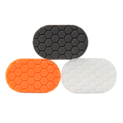 Chemical Guys Hex-Logic Hand Polishing Applicator Pads - 3in x 6in x 1in - 3 Pack