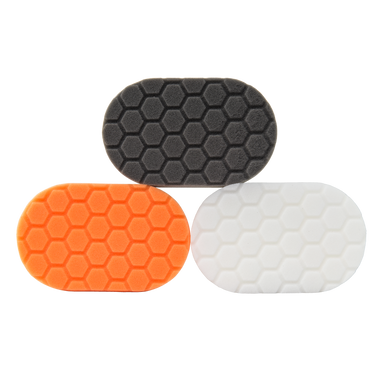 Chemical Guys Hex-Logic Hand Polishing Applicator Pads - 3in x 6in x 1in - 3 Pack - BUFX_204