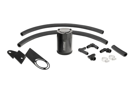 Corsa 22-24 Toyota Tundra 4WD 3.4L V6 Aluminum Oil Catch Can w/ Bracket - CC0020