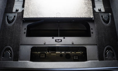 DV8 Offroad Air Compressor Mount & Storage Box For 2021+ Ford Bronco (Exc. Bronco Raptor) - Installed