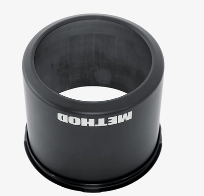 Method Center Cap 8 Lug Tall - Open Style Push Through - Black