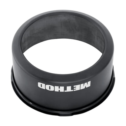 Method Cap Open - 62mm - Push Thru - Black - CP-OPEN140-62-B