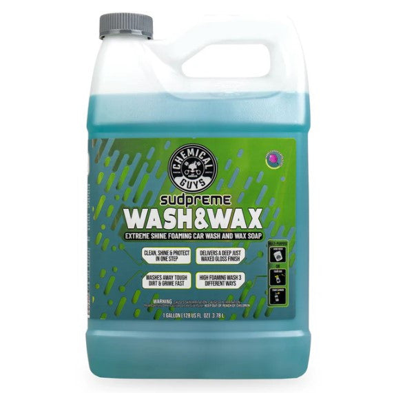 Chemical Guys Sudpreme Wash & Wax Car Wash Soap - 1 Gallon