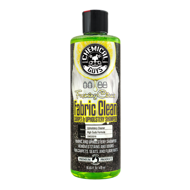 Chemical Guys Foaming Citrus Fabric Clean Carpet/Upholstery Shampoo And Odor Eliminator - Case of 4 - CWS203