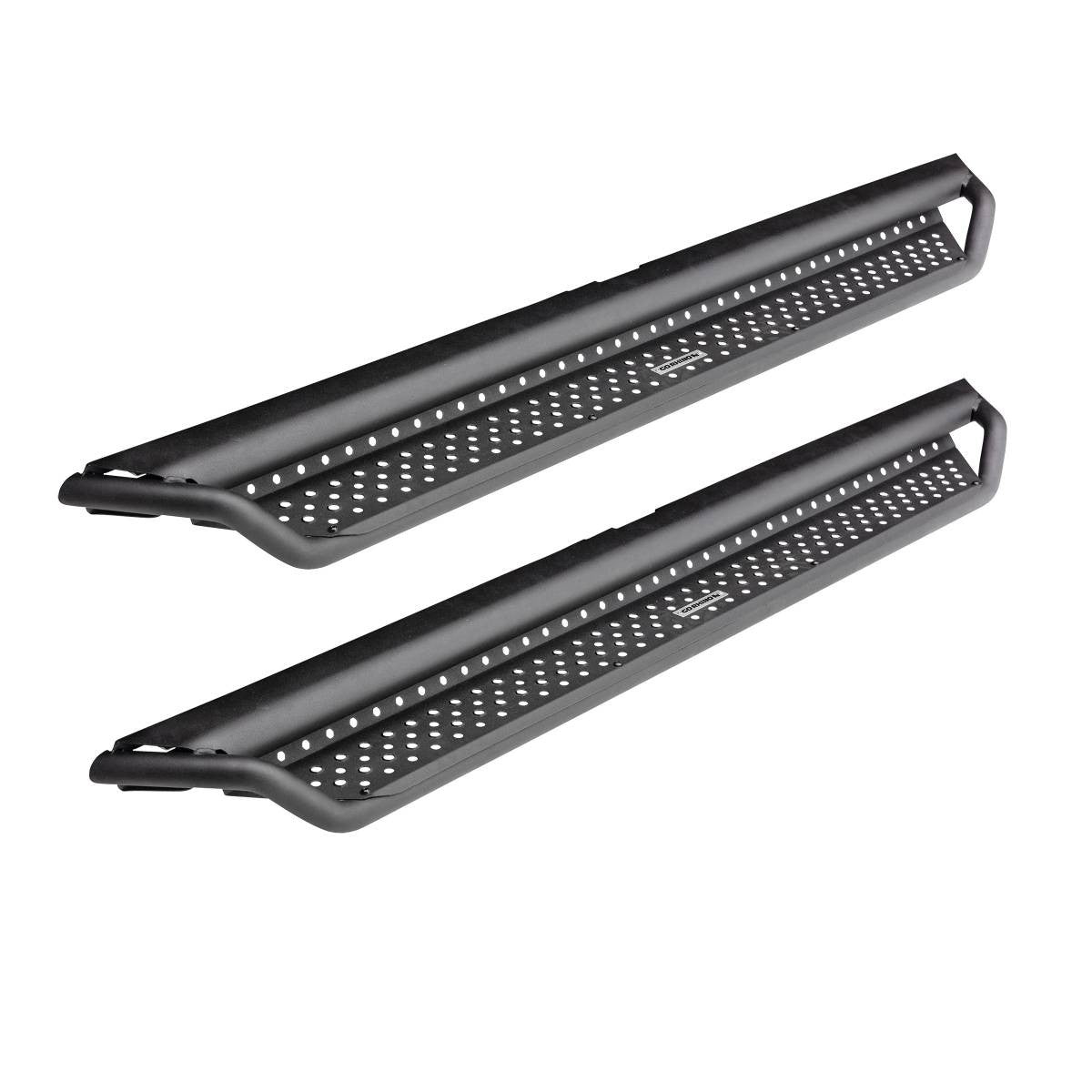 Go Rhino 2021+ Ford Bronco Dominator Extreme D1 Side Steps w/Brackets - Textured Black - D14131t