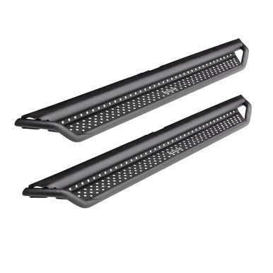 Go Rhino Dominator Extreme D1 Side Steps w/Brackets For 2021+ Ford Bronco 2 Door Only - Textured Black - D14131t