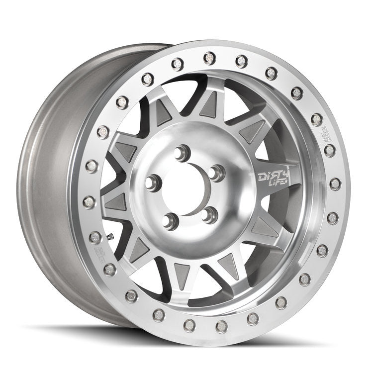 Dirty Life 9302 Roadkill Race 17x9 / 5x139.7 BP / -14mm Offset / 108mm Hub Machined Wheel - Beadlock - 9302-7985M14
