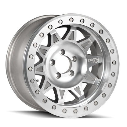 Dirty Life 9302 Roadkill Race 17x9 / 5x139.7 BP / -14mm Offset / 108mm Hub Machined Wheel - Beadlock - 9302-7985M14