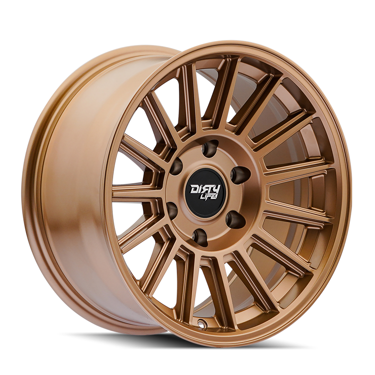 Dirty Life Journey 9316 17x8.5 / 6-135 BP / 0mm Offset / 87.1mm Hub Matte Bronze Wheel - 9316-7836MZ