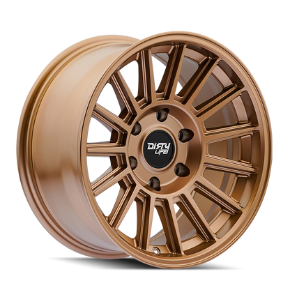 Dirty Life Journey 9316 17x8.5 / 6-135 BP / 0mm Offset / 87.1mm Hub Matte Bronze Wheel - 9316-7836MZ