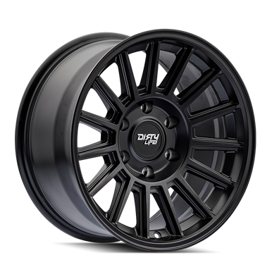 Dirty Life Journey 9316 17x8.5 / 6-135 BP / 0mm Offset / 87.1mm Hub Matte Black Wheel - 9316-7836MB