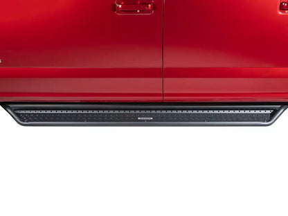 Go Rhino Dominator Xtreme DSS SideSteps w/ Brackets For 2024 Toyota Tacoma Double Cab - Installed