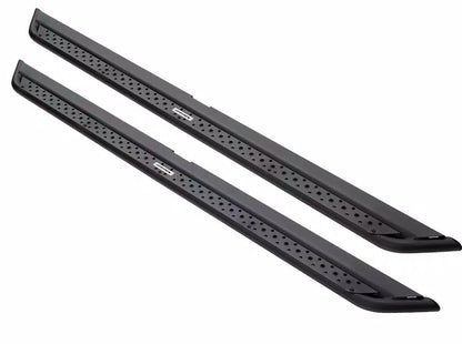 Go Rhino Dominator Xtreme DSS SideSteps w/ Brackets For 2024 Toyota Tacoma Double Cab - Texture Black