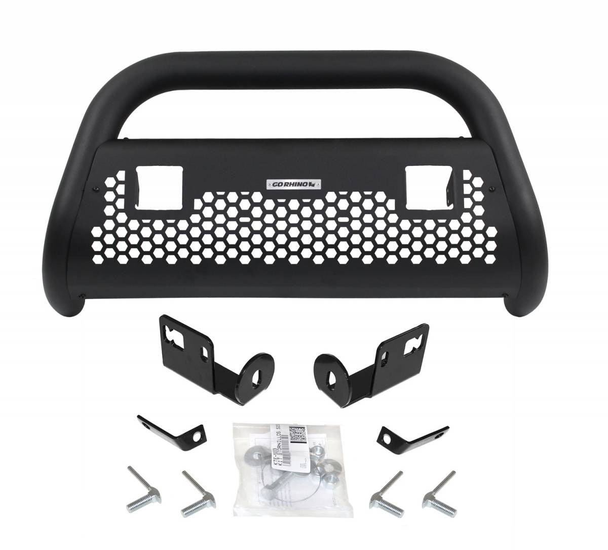 Go Rhino 08-20 Toyota Sequoia RC2 LR 2 Lights Complete Kit w/Front Guard + Brkts - 55532T