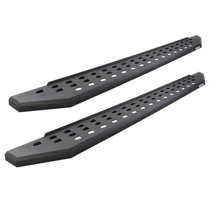 Go Rhino 2022 Toyota Tundra Crew Max Kit w/RB20 Running Board + Brkts + 4 RB20 Drop Steps - Tex. Blk - 6944368720PC