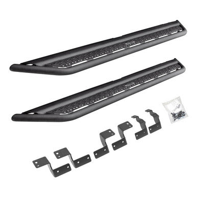 Go Rhino 14-21 Toyota 4Runner Dominator Extreme D6 SideSteps Complete Kit w/SideStep + Brkts - D64425T