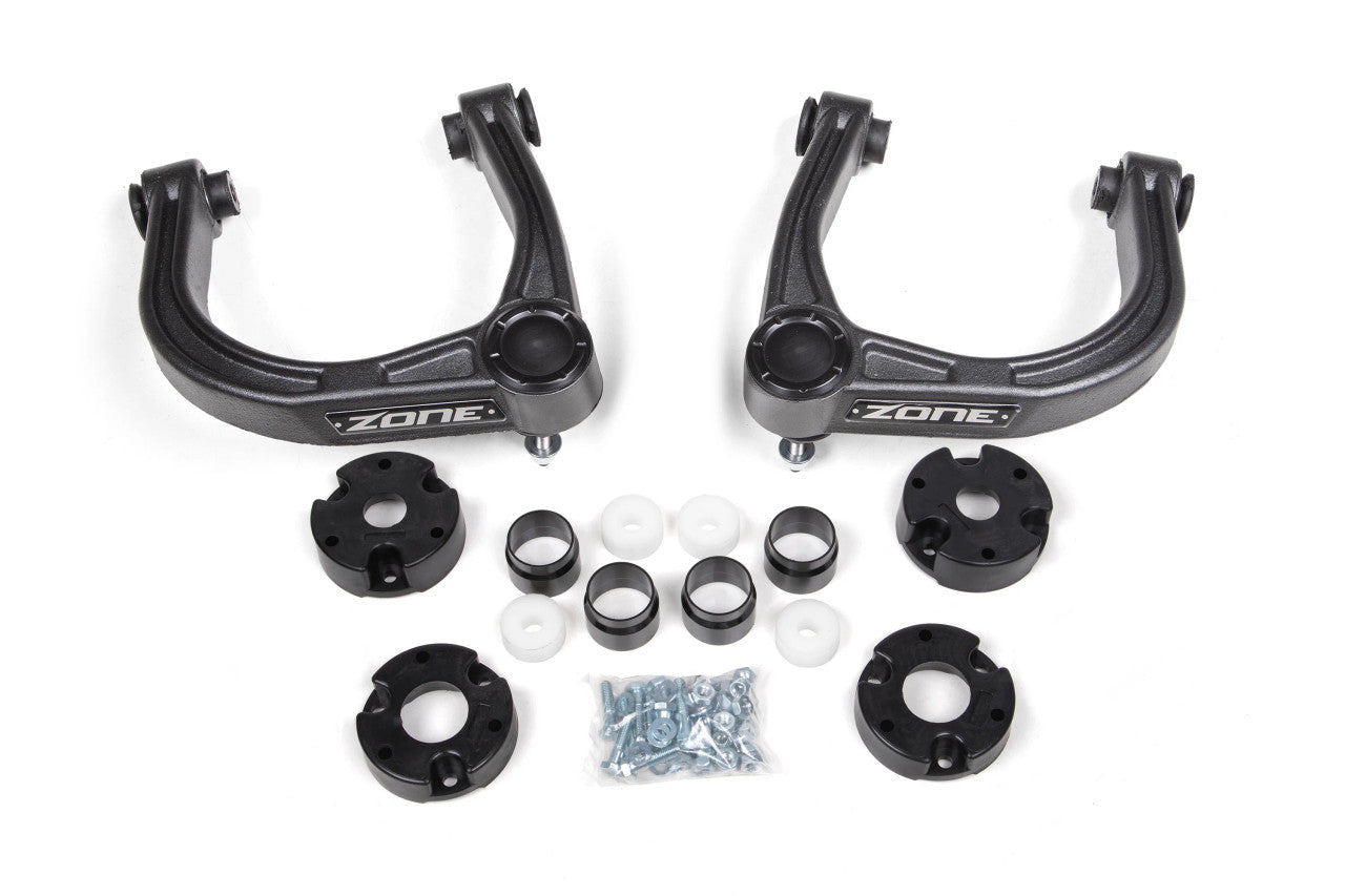 Zone Offroad 2021+ Ford Bronco 4 Door 4in Adventure Series - W/O Arms (Base Shock Package Models) - ZONF1430