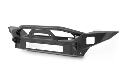 DV8 Offroad FS-7 Mid-Width Winch Front Bumper For 2007+ Jeep Wrangler JK/JL, 20+ Gladiator JT - Unmounted