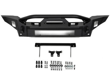 DV8 Offroad FS-7 Mid-Width Winch Front Bumper For 2007+ Jeep Wrangler JK/JL, 20+ Gladiator JT - FBJL-07