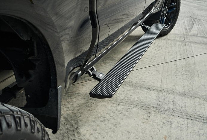 Body Armor 4x4 E-Power Board Steps For 2015-24 Ford F-150 Crew Cab (Excl. Raptor) - Black