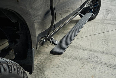 Body Armor 4x4 E-Power Board Steps For 2015-24 Ford F-150 Crew Cab (Excl. Raptor) - Black - FD-4500