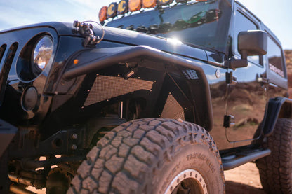 DV8 Offroad 07-18 Jeep Wrangler JK Slim Fender Flares - FDJK-06