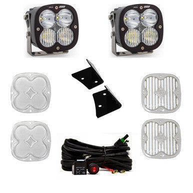Baja Designs XL80 Drive/Combo A-Pillar Kit For 2007-18 Jeep Wrangler - White - 447800