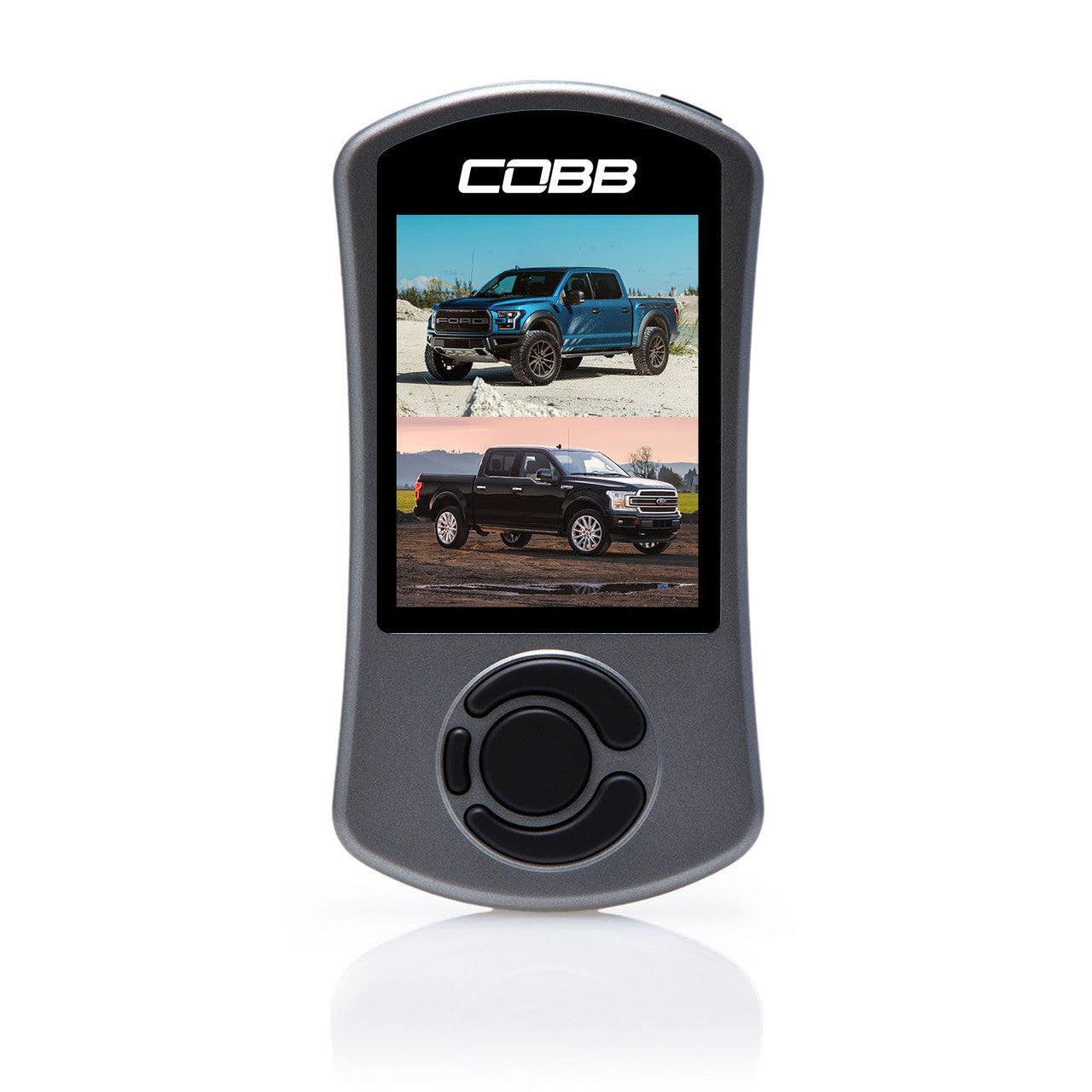 Cobb Ford F-150 Ecoboost Raptor/Ltd. w/TCM Stg 2 Redline CF Power Package - Black (Factory Loc I/C)- Accessport