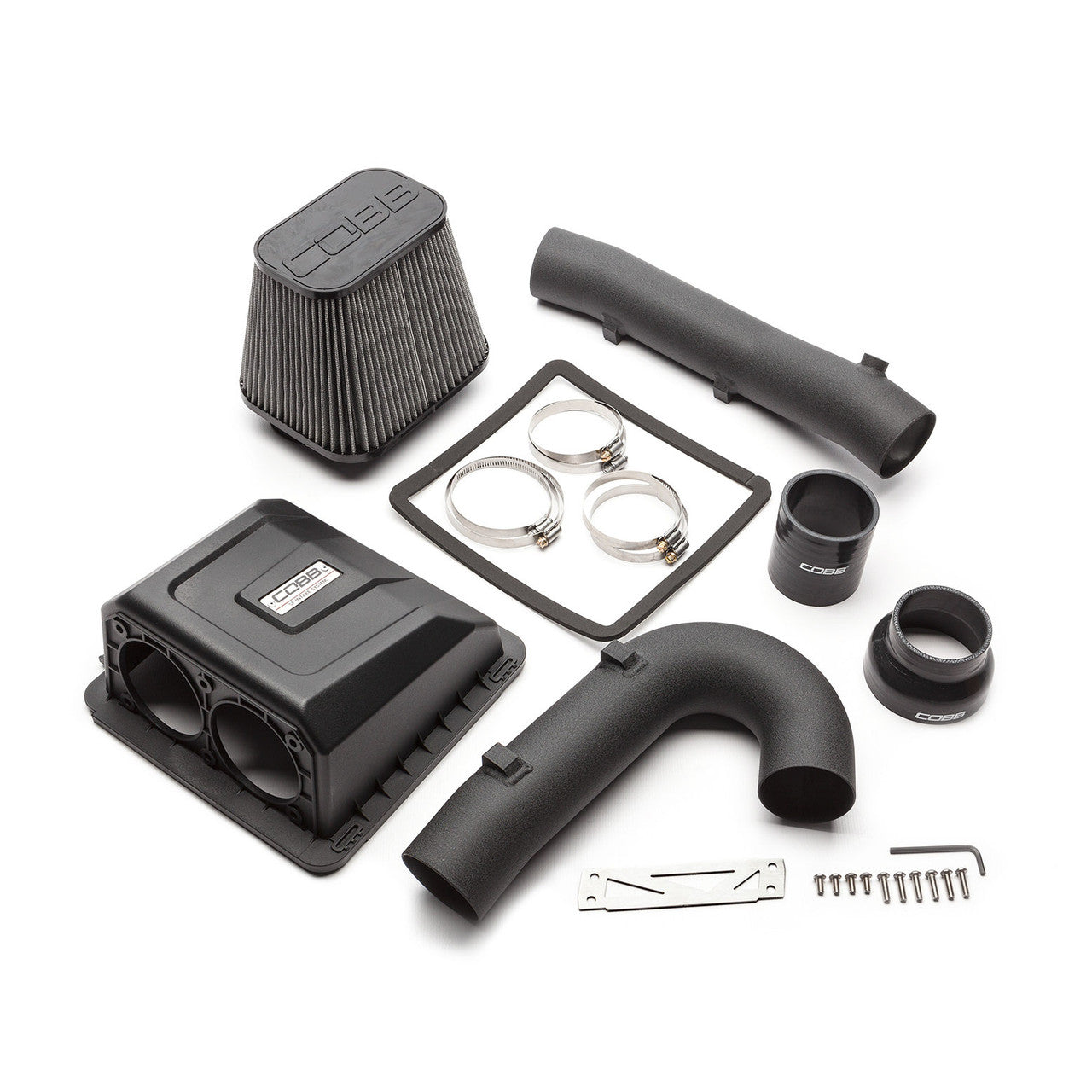 Cobb 17-19 Ford F-150 EcoBoost 3.5L Stage 2 Power Package w/TCM - Silver- Part Layout 1