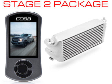 COBB 17-19 Ford F-150 EcoBoost 3.5L Stage 2 Power Package w/TCM - Silver - FOR0060S20SL-TCM-NI