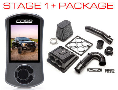 COBB 2020 Ford F-150 EcoBoost 3.5L Stage 1+ Redline Carbon Fiber Power Package - FOR007001P-RED