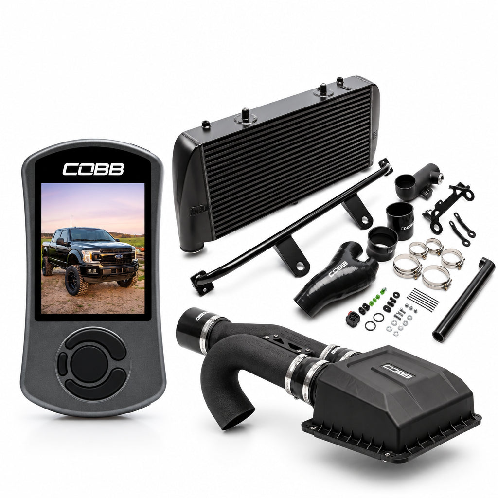 COBB Stage 2 Power Package For 2020 Ford F-150 3.5L - Black