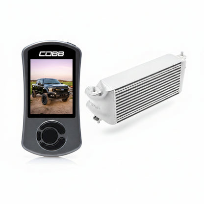 COBB Stage 2 Power Package (Factory Loc. I/C + NO INTAKE) For 2020 Ford F-150 Ecoboost 3.5L - Silver