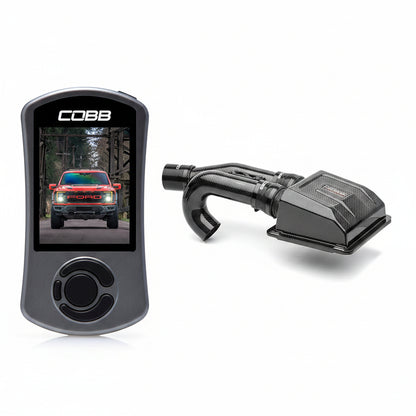 COBB Stage 1+ Redline Carbon Fiber Power Package For 2021-23 Ford F-150 Raptor