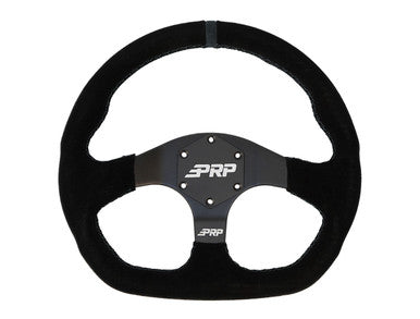 PRP Suede D-Shape Steering Wheel - Blue - G251