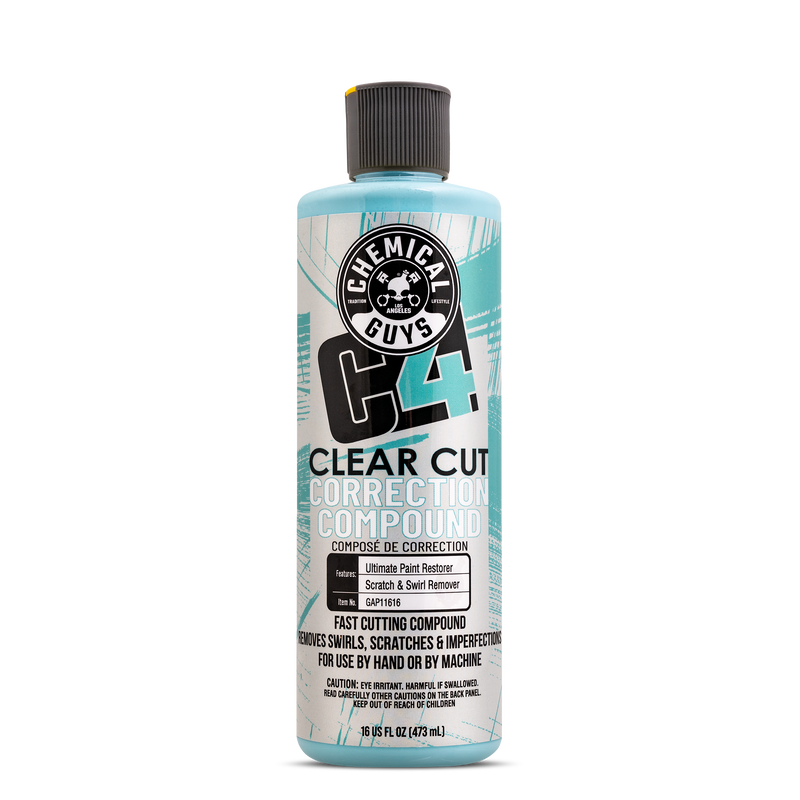 Chemical Guys C4 Clear Cut Correction Compound - 16oz