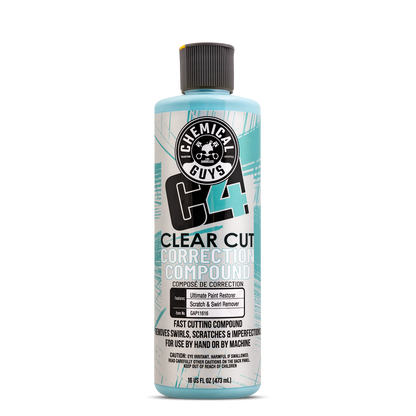 Chemical Guys C4 Clear Cut Correction Compound - 16oz