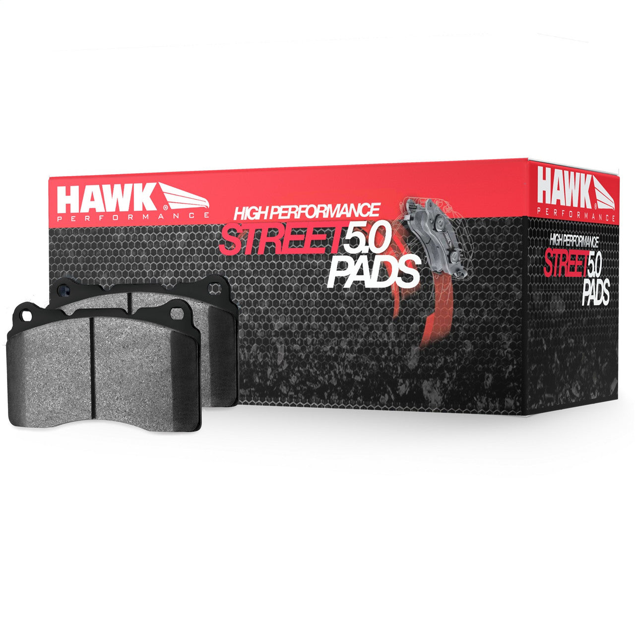 HPS 5.0 Disc Brake Pad; 0.665 Thickness; - HB352B.665