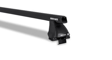 Rhino-Rack 04-08 Ford F150 4 Door Pick Up Heavy Duty 2500 2 Bar Roof Rack - Black - JA4870