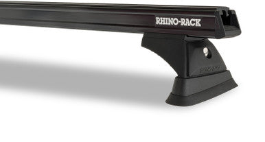 Rhino-Rack 14-21 Infiniti QX80 4 Door SUV Heavy Duty RCH 3 Bar Roof Rack - Black - JA9438