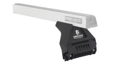 Rhino-Rack 18-21 Jeep Wrangler 2 Door SUV Heavy Duty RL110 2 Bar Roof Rack - Black - JB1612