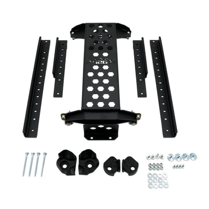 IAG EZ-Guide Door Storage System for 2021+ Ford Bronco 2/4DR - Front Door Parts Layout