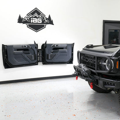 IAG EZ-Guide Door Storage System 21+ Bronco 2/4DR - Wall Mount 3