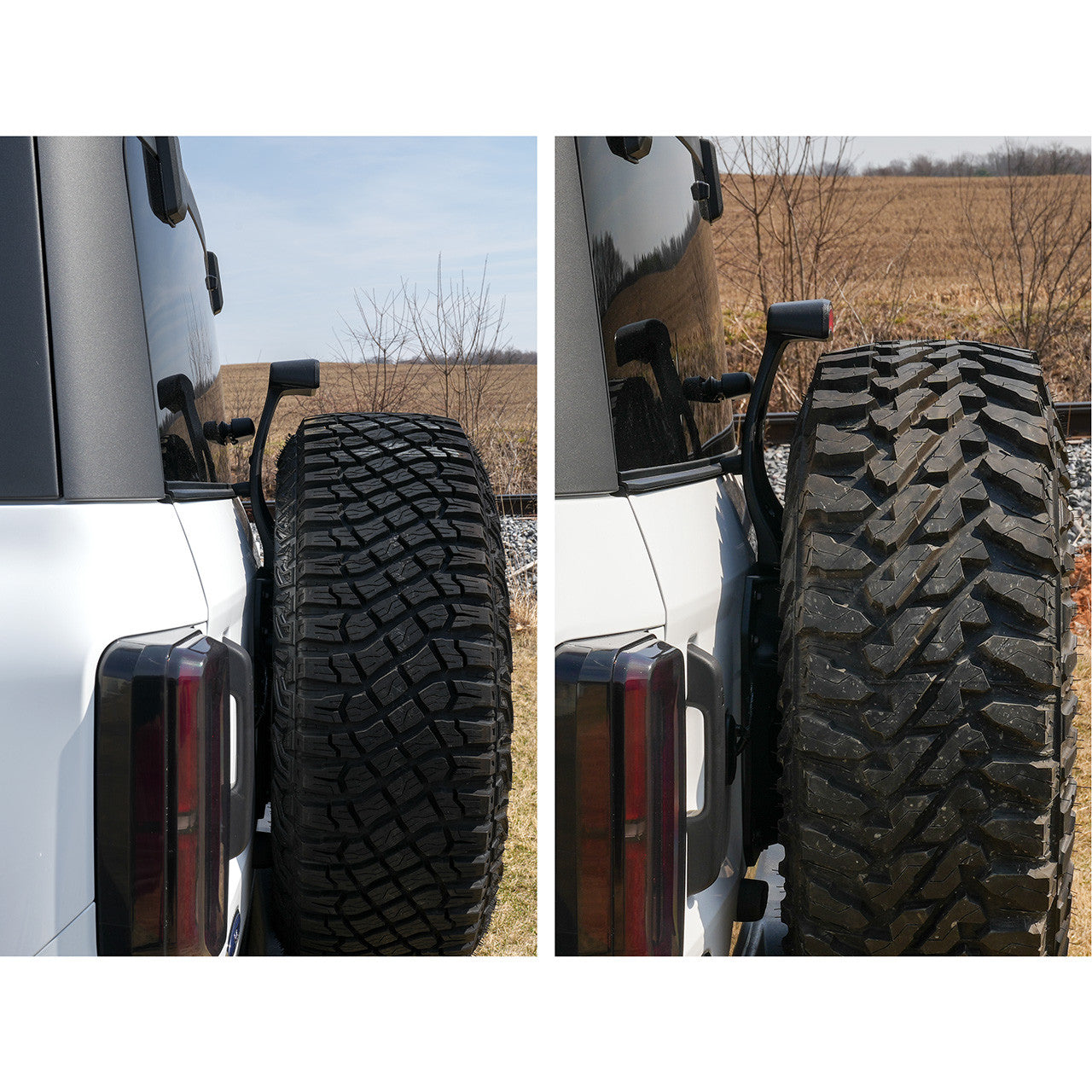 IAG Off-Road Third Brake Light Extension for 2021+ Ford Bronco - Comparison 2