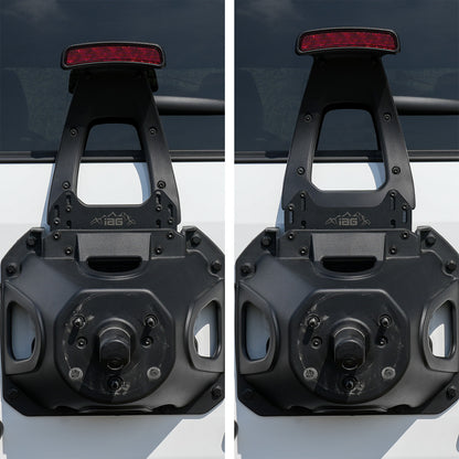 IAG Off-Road Third Brake Light Extension for 2021+ Ford Bronco - Comparison Height