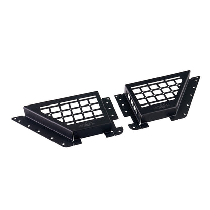 IAG Front Door Bin Black Steel Molle 2021+ Ford Bronco - Product Layout
