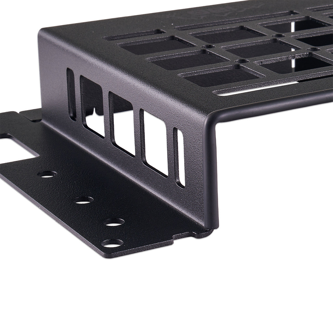 IAG Front Door Bin Black Steel Molle 2021+ Ford Bronco - Product Close-up