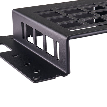 IAG Front Door Bin Black Steel Molle 2021+ Ford Bronco - Product Close-up
