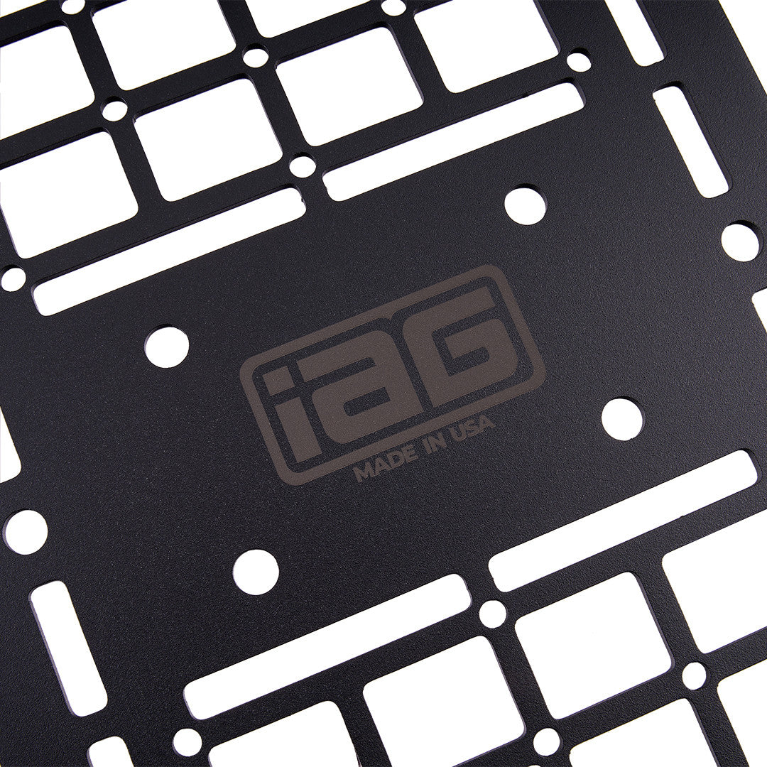 IAG Off-Road Tailgate MOLLE Panel - Logo Close Up